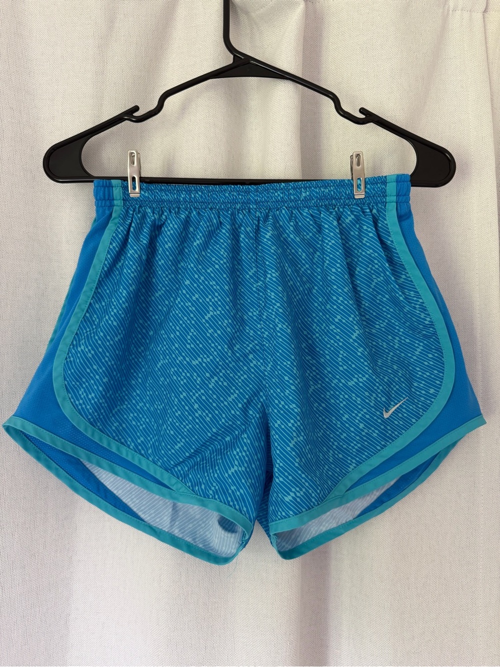 Nike Women’s Teal Athletic Shorts with Aqua Trim